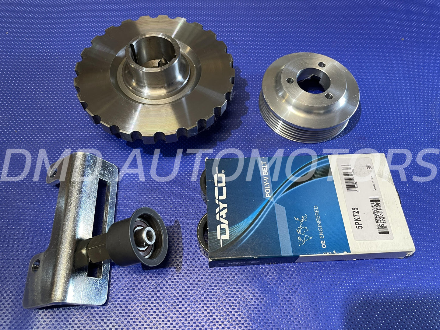 24-TEETH STEEL PHONIC WHEEL WITH 5-GROOVE POLY V BELT