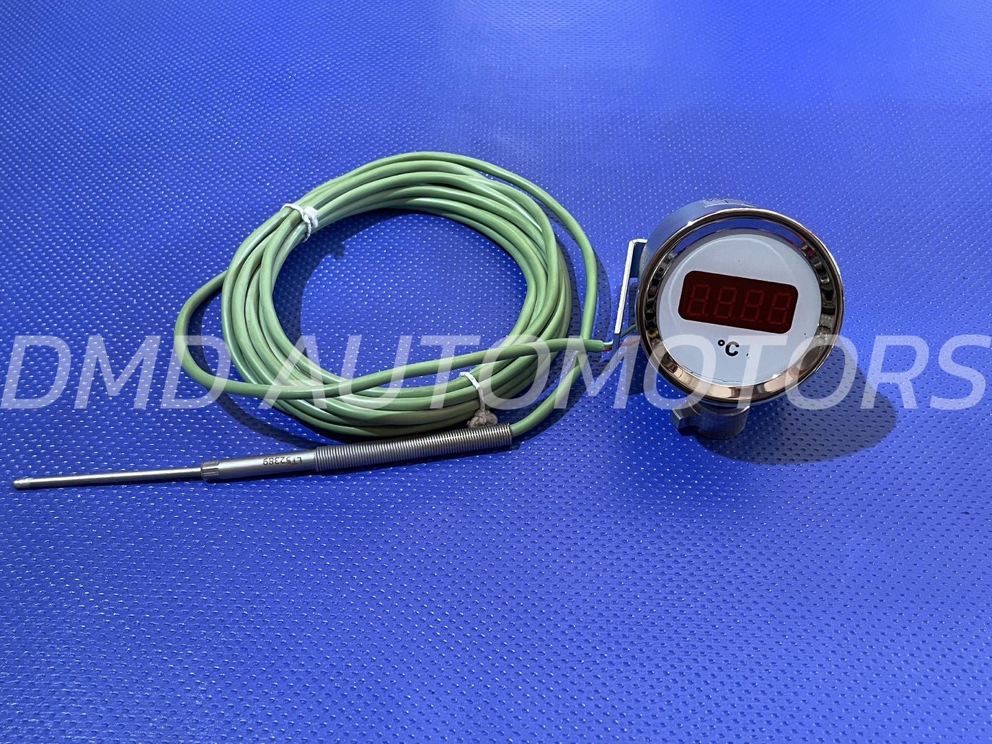 STRUMENTO TERMOCOPPIA GAS DI SCARICO 52MM DIGITALE CON SONDA. PER FIAT 500 F/L/R 126