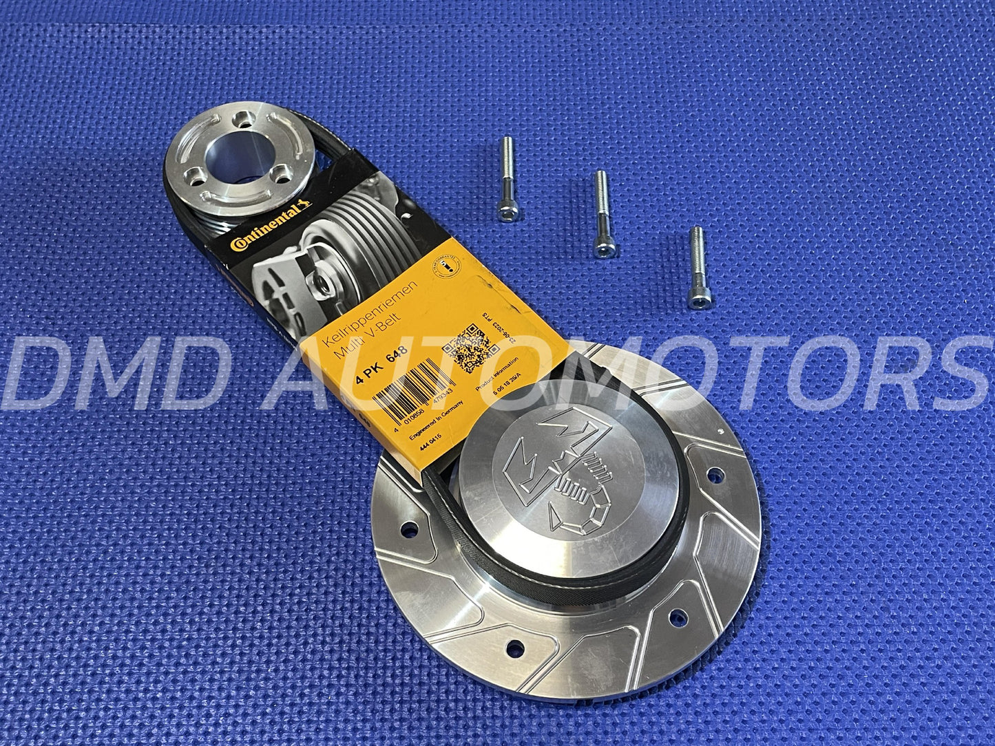 KIT PER DINAMO PULEGGIA A 4 GOLE POLY-V PER FIAT 500 F/L/R E 126