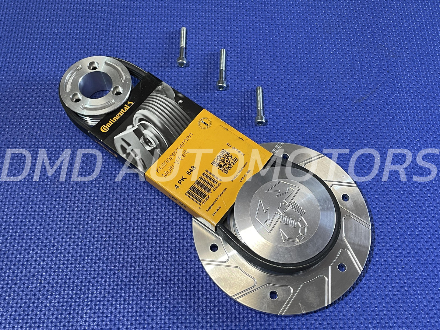 KIT PER DINAMO PULEGGIA A 4 GOLE POLY-V PER FIAT 500 F/L/R E 126