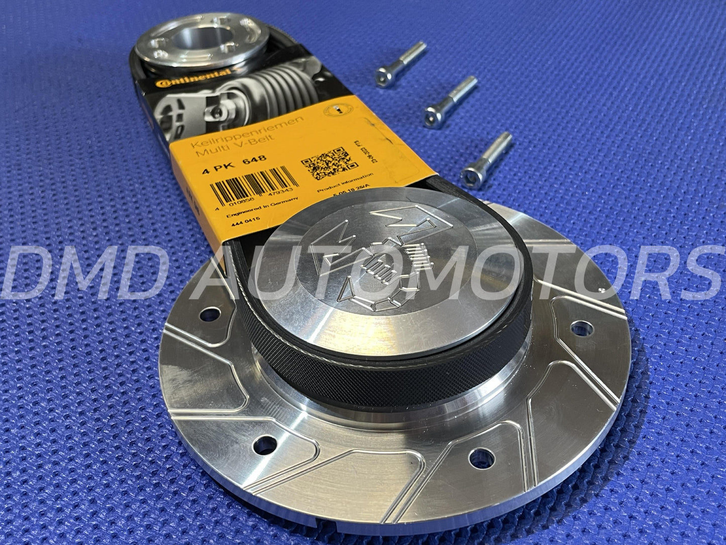 KIT PER DINAMO PULEGGIA A 4 GOLE POLY-V PER FIAT 500 F/L/R E 126
