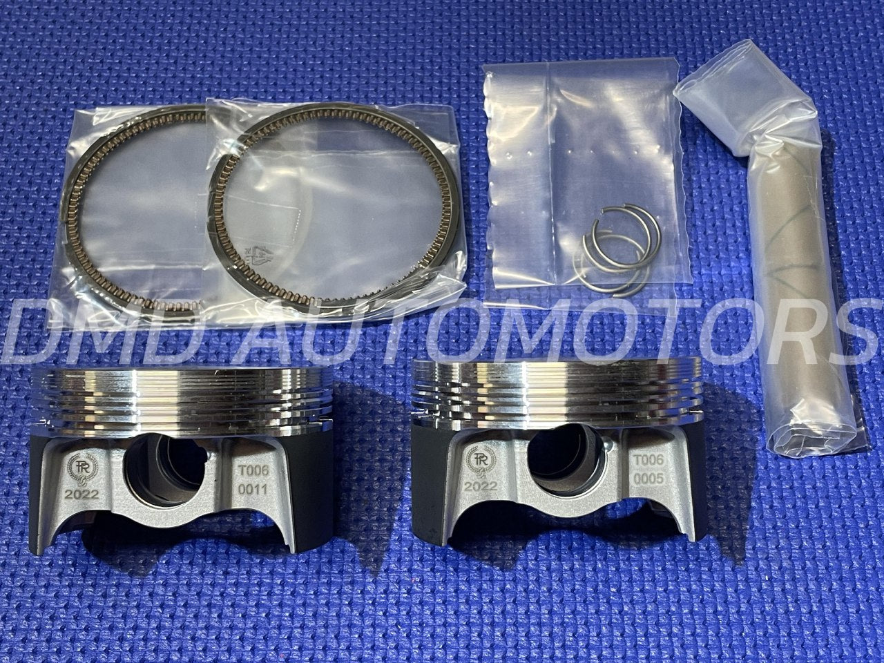 PISTONI PISTAL RACING STAMPATI ⌀ 79,50, TRE SEGMENTI, COMPRESSIONE 25, SPINOTTO 20