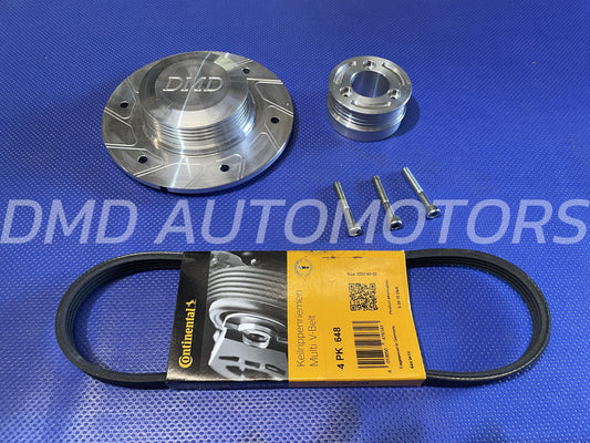 KIT PER ALTERNATORE PULEGGIA A 4 GOLE POLY-V  PER FIAT 500 F/L/R E 126