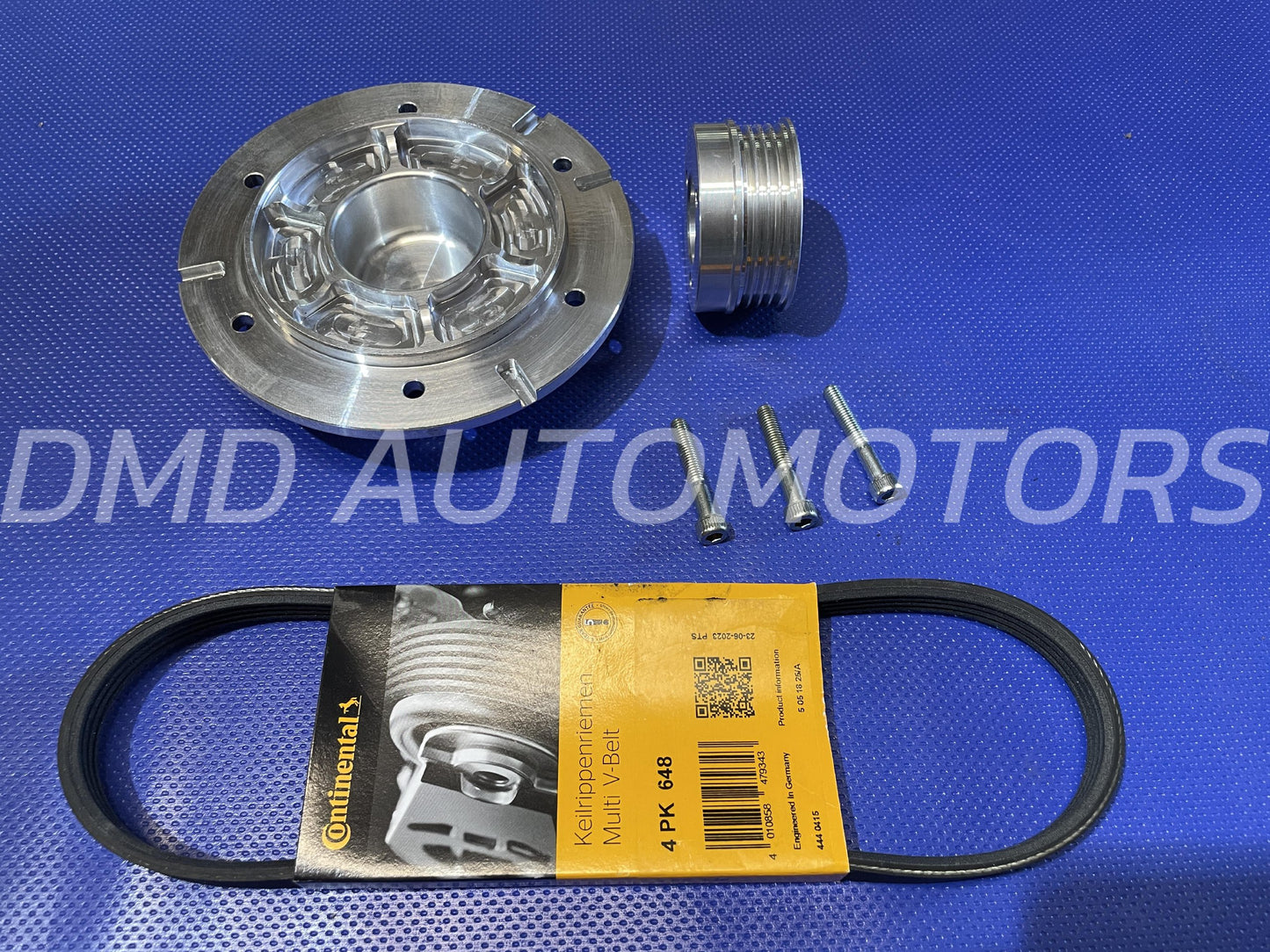 KIT PER ALTERNATORE PULEGGIA A 4 GOLE POLY-V  PER FIAT 500 F/L/R E 126