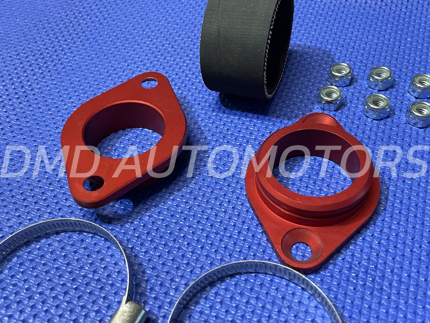 ELASTIC SUPPORT KIT FOR 40 DOUBLE BODY SOLEX, WEBER DELL'ORTO CARBURETORS, ALFA ROMEO DERIVATION.