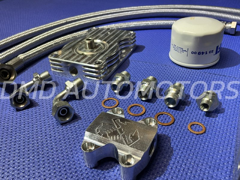 KIT RAFFREDDAMENTO MOTORE CON RADIATORE OLIO PER FIAT 500 126