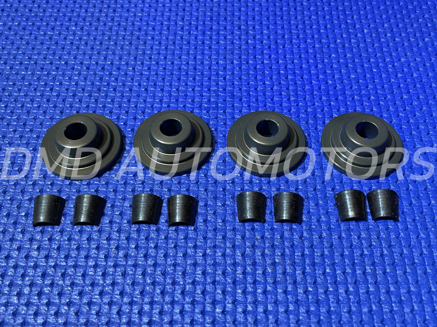 SCODELLINI IN ERGAL TRATTATO PER VALVOLE STELO 7mm COMPLETA DI CHIAVETTE PER FIAT 500/126