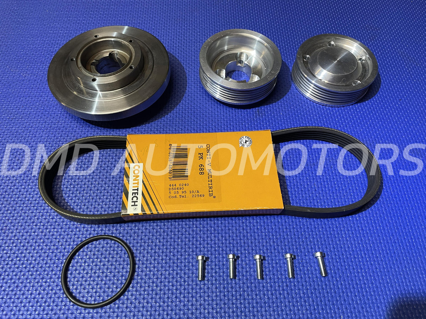 5-GROOVE POLY V PULLEY KIT FOR COMPETITION ENGINES