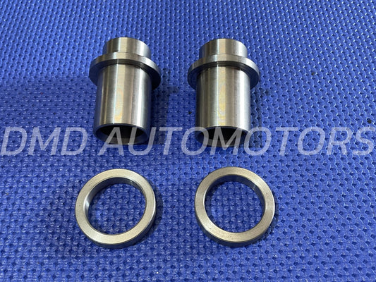 KIT BOCCOLE PER PERNO FUSO PER FIAT 500 E 126 MODIFICA PER MOZZO CON CUSCINETTO (COPPIA)